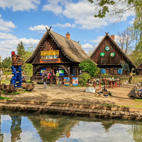 Das Spreewalddorf Lehde in Lübbenau/Spreewald